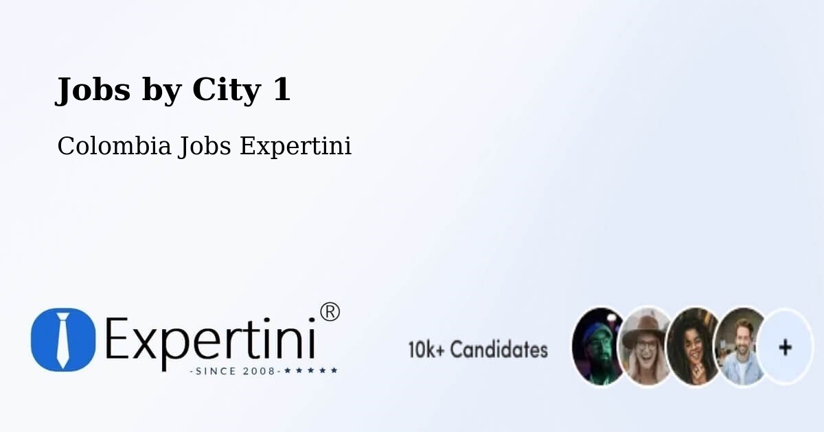 City Jobs in Colombia - Expertini